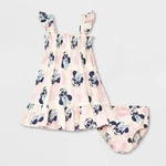 Disney Baby Girls Minnie Mouse Woven Dress & Bloomer Set Pink Newborn. Fixed Price $7.49.
