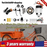 For Adults Tricycle Trike New 48V 750W Electric 3-WHEEL Bike Brushless Motor Kit. Fixed Price $180.86.