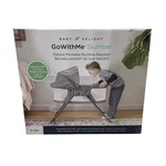 Baby Delight Slumber Deluxe Portable Rocking Bassinet W/ Canopy Charcoal Tweed. Fixed Price $75.89.