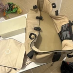 Bugaboo Cameleon Soft Carrycot Beige Stroller Bassinet With Canopy And Cover. Fixed Price $195.00.