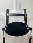 Silver Cross Balmoral Kensington Pram Navy Blue Leather Oval Harness Reins Set. Fixed Price $44.22.