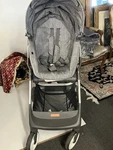 Stokke Scoot Stroller- Luxury Adjustable Gray Color Comfort Mint Condition. Fixed Price $499.95.