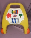 Vintage Little Tikes First Steps Baby Walker Activity Center Yellow Folding. Fixed Price $65.00.