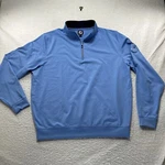 Footjoy Performance Pullover Baby Blue Pga Tour Men Sz Xl Catawba Cup Golf 28. Fixed Price $22.91.