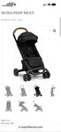 Nuna Pepp Next Stroller. Fixed Price $200.00.