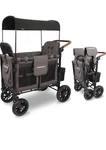 Wonderfold Wagon W2 Luxe Premium Push Seat Double Stroller Charcoal Gray New. Fixed Price $659.00.
