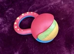 The Halilit Roller Ball Is Brightly Coloured, Fun And Safe Musical Toy Babies. Fixed Price $6.00.