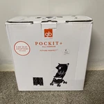Gb Pockit+ All Terrain Lightweight Folding Stroller Canopy Velvet Black Open Box. Fixed Price $139.00.