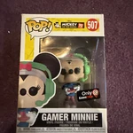 Funko Pop! Vinyl: Disney - Gamer Minnie Gamestop (exclusive) #507. Fixed Price $5.00.