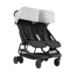 Phil And Teds Mountain Nano Duo Buggy, Silver. Fixed Price $499.00.