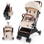 Babyjoy Lightweight Stroller Aluminium Frame W/ Net For Travel Beige. Fixed Price $99.99.