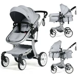 2-IN-1 Foldable High Landscape Infant Stroller W/ Diaper Bag & Adjustable Canopy. Fixed Price $115.99.