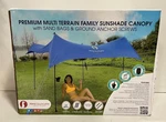 Red Suricata Premium Multi Terrain Family Sunshade Canopy, Medium, Black. Fixed Price $134.99.