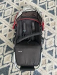 Uppababy Cruz V1 Seat 2017 With Black Bumper Bar. Fixed Price $80.00.