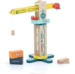Wooden Toy Crane With Magnetic Connections-vilacity Docker -new. Fixed Price $53.99.
