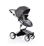 Mima Xari Stroller With Seat, Bassinet, And Matching Bag, Grey Color. Fixed Price $600.00.