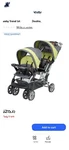 Baby Trend Sit N' Stand Double Stroller - Carbon. Fixed Price $70.00.