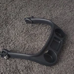 Black Snack Tray For Stroller With Cup Holders, Infant Toddler. Fixed Price $22.99.