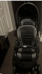 Chicco Cortina Together Double Stroller, Minerale - Black/silver. Fixed Price $200.00.