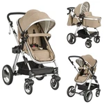 Folding Aluminum Infant Baby Stroller Kids Carriage Pushchair W Diaper Bag Khaki. Fixed Price $125.99.