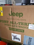 Jeep Sport All-terrain Stroller Wagon, Green Double Seating, Mpn 60009-2379. Fixed Price $172.50.