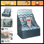 Travel Booster Seat For Babies & Toddlers - Easy Go Design, Up 35 Lbs, Gray C. Fixed Price $40.99.