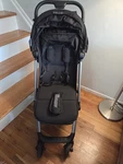 Colugo Compact+ Stroller With Travel Bag And Rain Cover Black Used Excellent. Fixed Price $180.00.