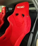 Universal Suede Recaro Tsg Leather Bucket Guide Holder P. Fixed Price $125.00.