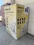 Safety 1ST Grow Go 8 In Black Stroller Travel System. Brand New Never Used!!. Fixed Price $255.00.