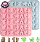 2PCS Shower Chocolate Molds, Babies Silicone Candy Baby-feet Baby-bo. Fixed Price $17.97.
