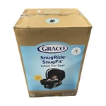 Graco Snugride Snugfit 35 Infant Seat With Anti-rebound Bar Gotham #NO4324. Fixed Price $129.88.