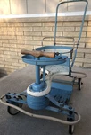 Vtg 1950S Taylor Tot Baby Blue White Stroller Walker Kids (complete-free S&h). Fixed Price $250.00.