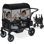 Elemara Foldable Wagon Stroller, For 2 Kids, Premium All Terra.... Fixed Price $261.79.