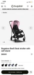 Bugaboo BEE5 Stroller Foldable, Lightweight, Compact, Midnight Black. Fixed Price $300.00.