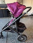 Uppababy Vista Stroller - Purple. Fixed Price $300.00.