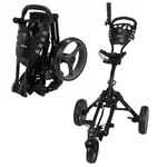 Caddymatic Golf 360 Swivelease Wheel Folding Push Pull Cart. Fixed Price $109.99.