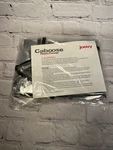 Joovy Caboose Rain Cover Clear Black Trim New Box. Fixed Price $24.99.