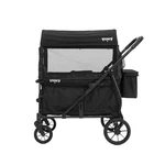 Keenz Viva 2-PASSENGER Compact Foldable Stroller Wagon With Canopy, Hybrid Pu.... Fixed Price $455.94.