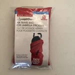 Childress Gate Check Air Travel Bag For Umbrella Stroller - Red 45" X 15.5". Fixed Price $11.98.