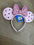2026 Disney Parks Crocs Pink Minnie Mouse Ears Bow Headband New. Fixed Price $49.99.