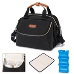 Breastmilk Cooler Bag With Ice Pack Fits 6 Baby Bottles Up To 9 Ounce Wearabl.... Fixed Price $40.77.