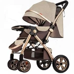 Foldable Baby Stroller Sit & Lie Portable 360 Swivel Front Wheel Trolley Cart. Fixed Price $270.00.