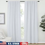 Blackout Curtain Panels Energy Efficient Light Blocking Drapes Uv Protection New. Fixed Price $38.04.