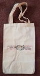 Hand Embroidered Canvas Tote Bag - Baby Bassinet With Bear Lullaby New!!. Fixed Price $24.99.
