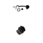 Elk Mountain Shower - Door Travel Latch & Catch Kit Tri Slide Beta Sea. Fixed Price $55.99.