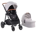 Vevor Travel System Stroller With Infant Bassinet, 2 1 Light Gray. Fixed Price $199.00.