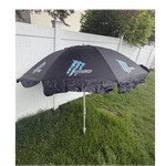 Monster Energy Hydro Beach Umbrella Logo Pattern Round Canopy Silver Pole. Fixed Price $30.00.