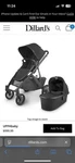 Uppababy Vista Jake Travel System Single Seat Stroller. Fixed Price $800.00.