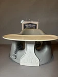 Bumbo Floor Seat Gray W/ Tray & Safety Straps Baby Infant Booster. Fixed Price $27.99.