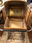 Gesslein Original Panorama Pram Baby Carriage 1960. Fixed Price $175.00.